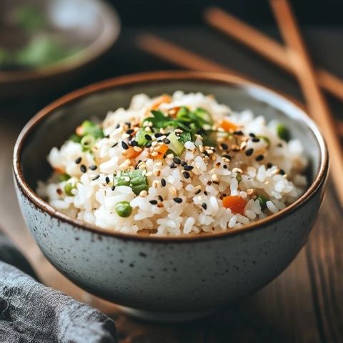 咸口味糯米香香飯：糯米軟糯、咸菜鮮香的完美組合