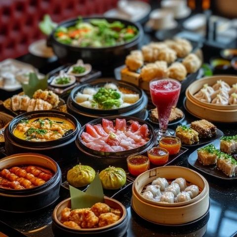 江夏區(qū)萬豪世紀(jì)天街廣場國際美食節(jié)盛況空前,百種佳肴等你來嘗!