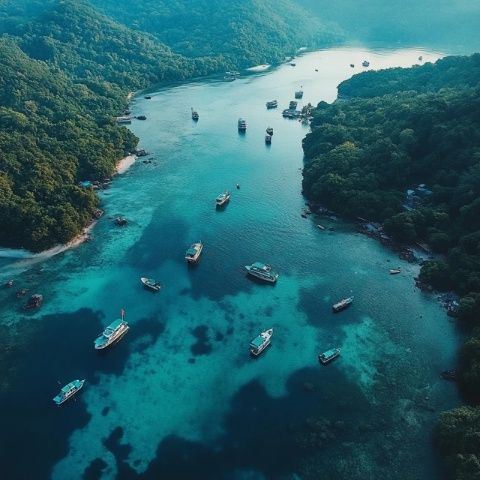 探索陵水清水灣:旺角美食城之旅 - 海濱小憩與地道風味體驗