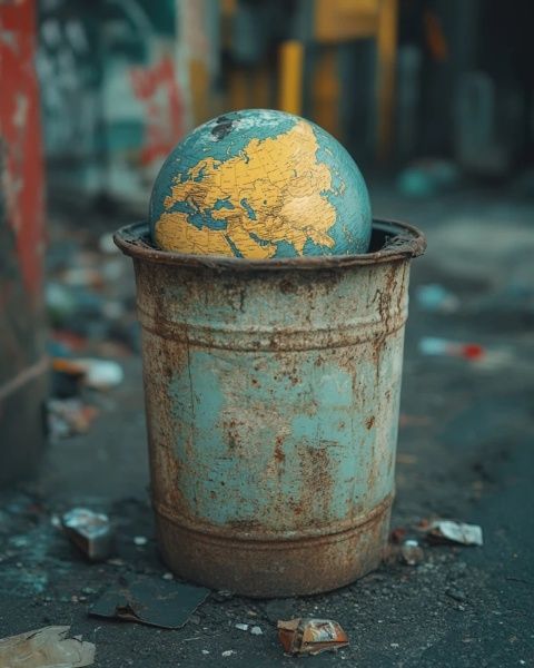 中國留學生意外發現垃圾桶里的