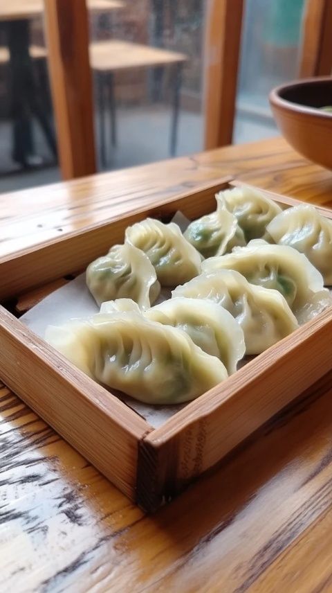新漁東路早起鍋貼店,珊珊之外的新選擇