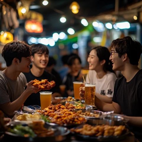 國貿美食街:樂趣和音樂之都