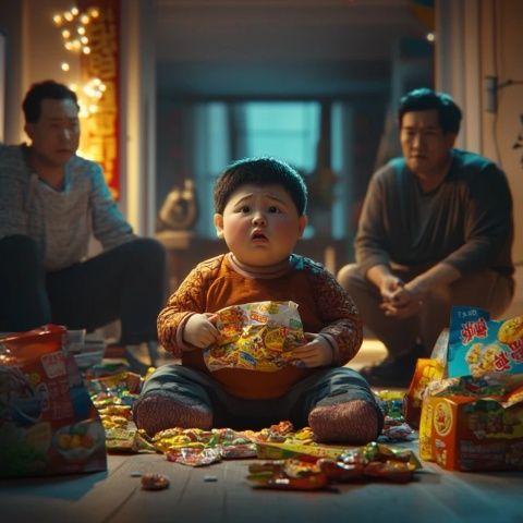 趁著這波肥娟小吃的火爆,海信廣告部的嗅覺(jué)確實(shí)快贊