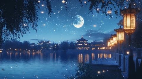 夜游亮馬河必打卡五大美景推薦