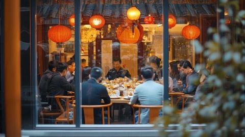 陰雨天里的美味邂逅:玉淵潭旁的烤鴨店探秘之旅
