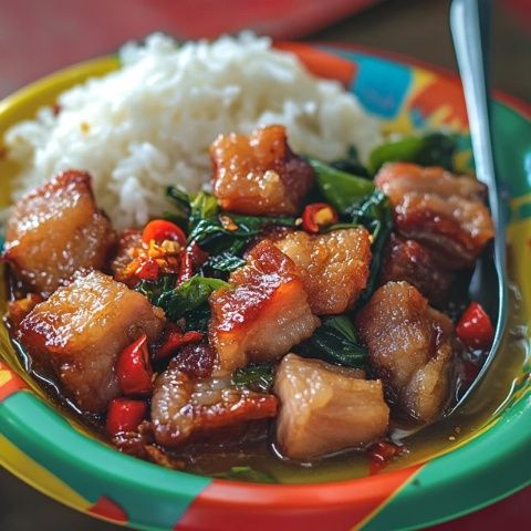 香煎五花肉簡(jiǎn)單易做的美味佳肴