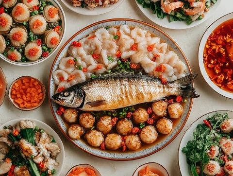 山東微山湖全魚宴:傳統(tǒng)與創(chuàng)新交融的美食盛宴