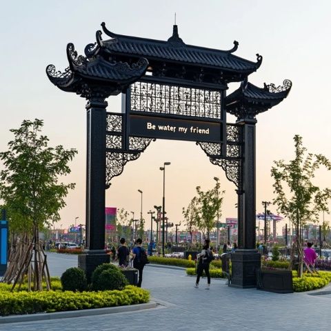 味蕾旅行:草場國際美食村的都市綠洲體驗