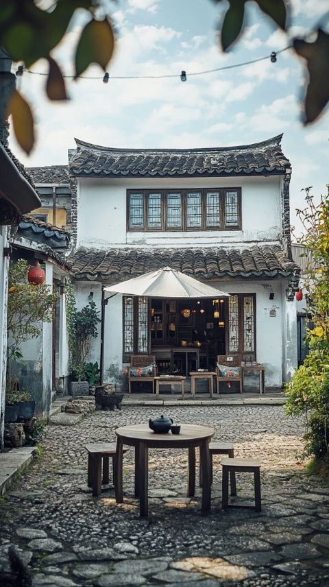 沁園春-團山古村詞林正韻