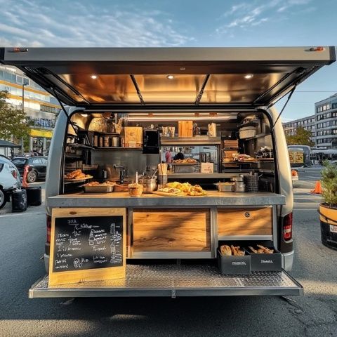 味美奇電動(dòng)美食車:理想早餐與熟食攤販之選