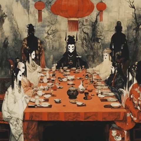 清朝入關前宮廷宴席簡史：從獸皮地坐到滿漢全席融合