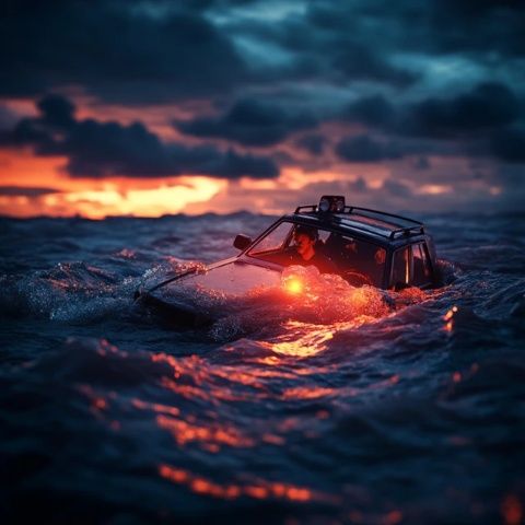 汽車涉水自救(汽車涉水常識)