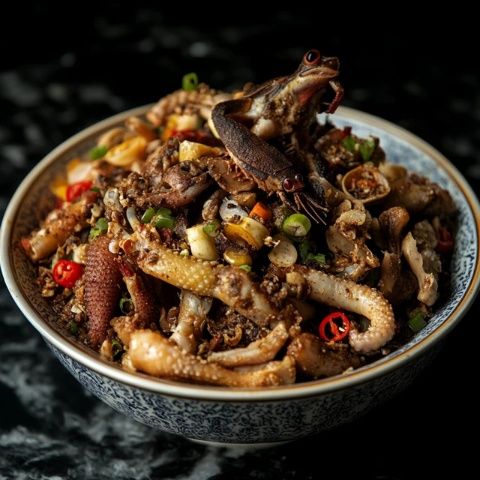 古法美味乾隆欽點的叫花雞——黃泥包裹出的傳奇佳肴,洪七公的味蕾之選