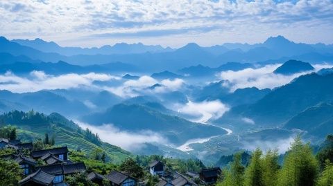 湖北羅田薄刀峰:國家4A級景區,夏日清涼徒步勝地