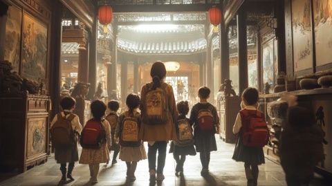 那偉帶小月創業,姜山首次光臨:一家之中的早教中心計劃