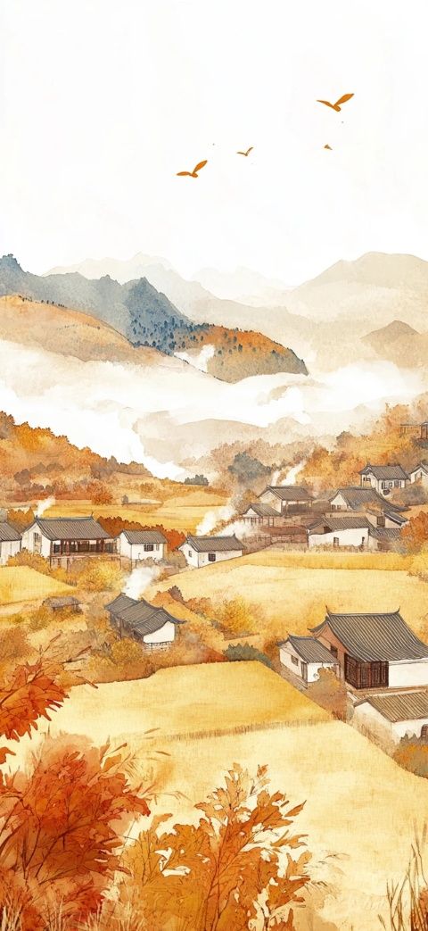 大家好,我是小珊,秋天來(lái)了,田野里的稻谷已經(jīng)收獲完畢