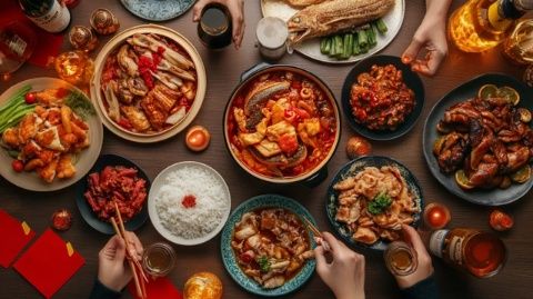 新年盛宴盛啟,美味佳肴共迎吉祥歲