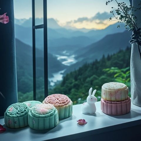 流心月餅和大福餅,中秋佳節最佳伴侶