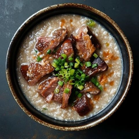 福建夏日必備:地瓜粥搭配蒸肉餅與干煎帶魚的做法