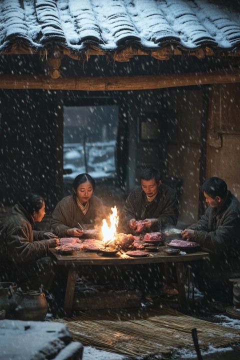 藏在它克村客桌上的煙火氣，每一口都是幸福的味道