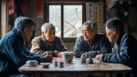 今日繼續(xù)退休工人五人組相約，駕車到廣汕公路羅崗段的美麗鄉(xiāng)村尋美食