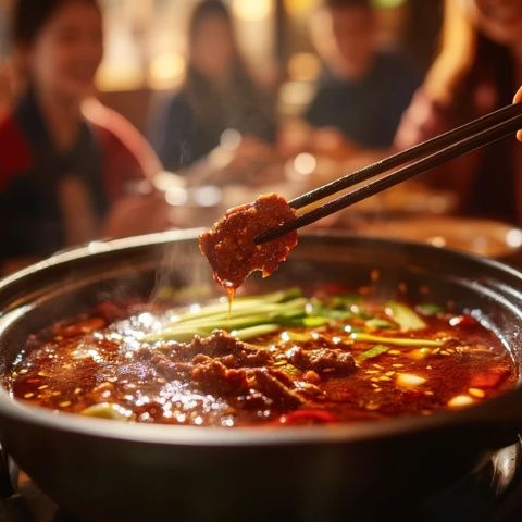 蕪湖的美食吸引了不少食客,有位游客說,他本是沖著麻辣燙來的