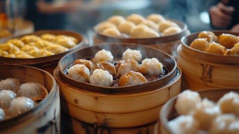 重慶美食恍若來到香港街頭的美食夜市