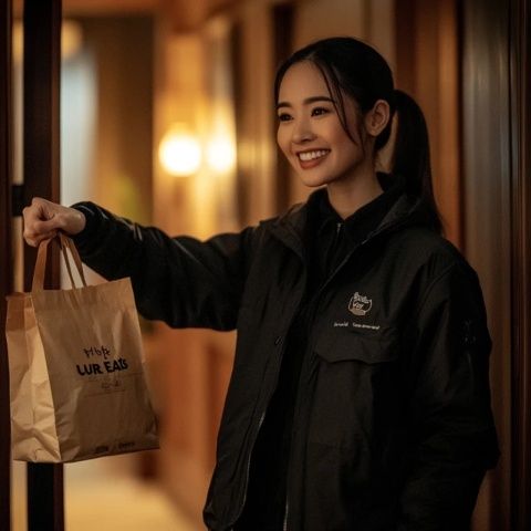 女顧客點外賣大膽告白:我喜歡你