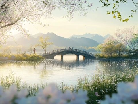 春暖花開,天藍色天空下的美好一天:翔安的一日游之旅