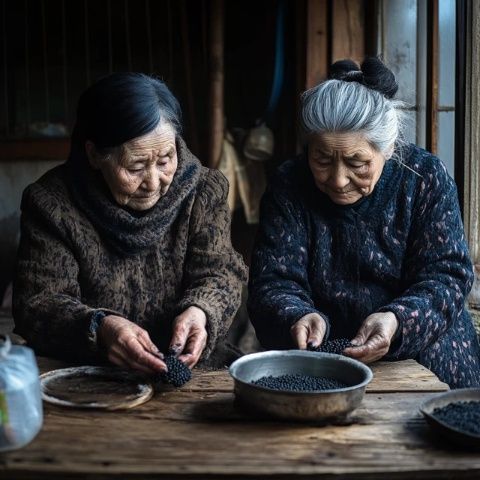 云南大理洱源:白族人家的年味兒藏在這一罐罐豆豉里