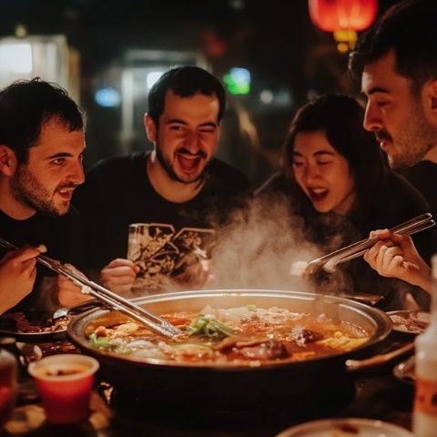 新年聚會必備:火鍋配叁肆伍白酒的美味體驗