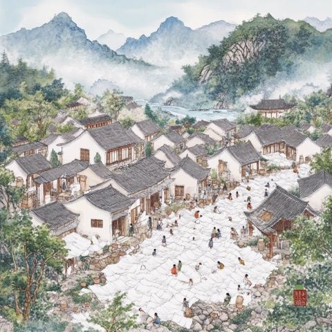 陶淵明式的寧?kù)o田園生活——我的第二日隱居日記：東籬采菊與南山悠然相望的愜意時(shí)光