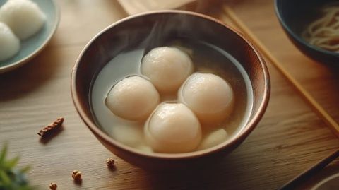 美食大冒險(xiǎn):清脆裙帶豆腐丸子湯與酥香雞蛋蔥油餅的做法揭秘