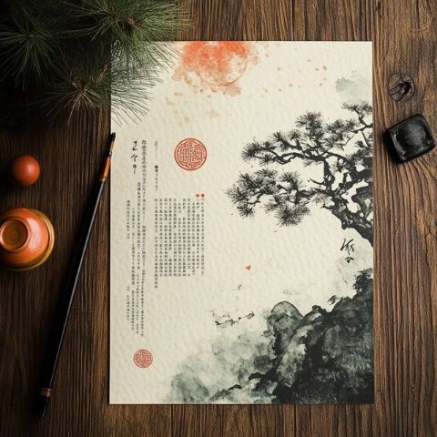 詳解書法用紙:宣紙、毛邊紙與描紅紙的特色及區(qū)別