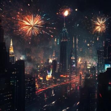 歲序變幻,華章日新,辭歲于爾,煙火年年