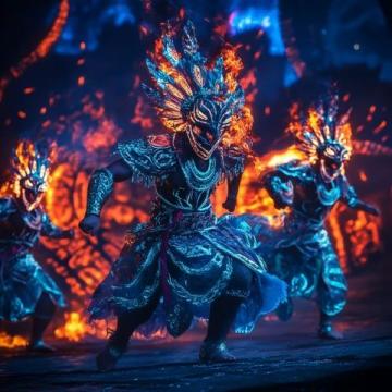 近20萬(wàn)民眾共赴西昌火把節(jié)狂歡夜:激情點(diǎn)燃,民族風(fēng)情盛況空前