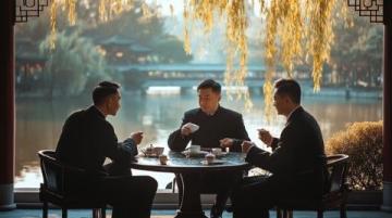 太湖邊的愜意下午茶時(shí)光