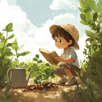 親子共讀繪本推薦:培養(yǎng)孩子興趣的菜園里面有什么好吃的
