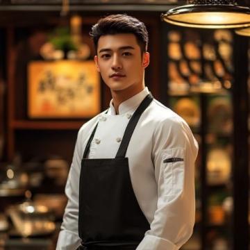 曹軒賓變身美食專家，在節目中細品佳肴