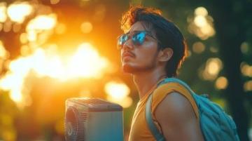 夏天的感覺來得太快就像龍卷風！今天最高氣溫29℃明天更高