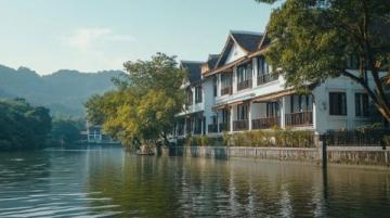 廣東江門鶴山東古玥湖酒店太內卷了，奢華2天游含海鮮自助晚餐