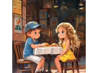 吐彩虹在一間普通的餐廳里，兄妹倆的故事引發(fā)了不少人的關注,那天