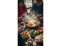 甘肅天水麻辣燙大叔忙碌非凡, 美食走紅引發網友熱議