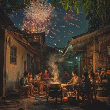 武昌聚餐,共享人間煙火氣