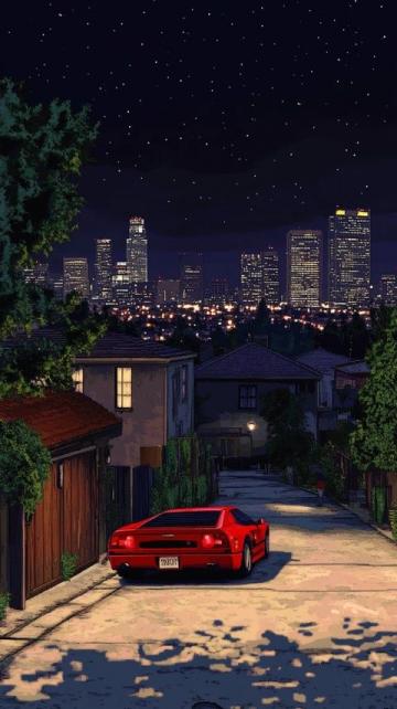 洛杉磯夜晚:沉醉于不朽的浪漫之中