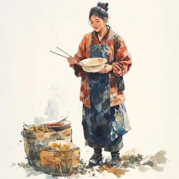 義馬千秋村一大媽清蒸無花果,果子好吃湯更甜,味道讓人懷念
