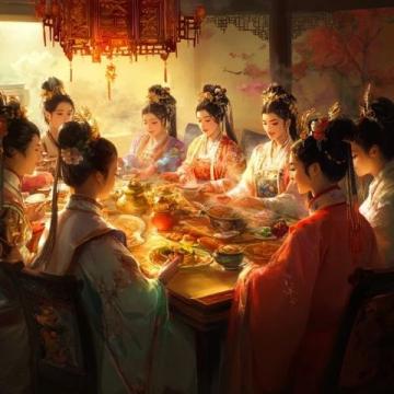 女富商宴請老同學豪擲千金擺酒席
