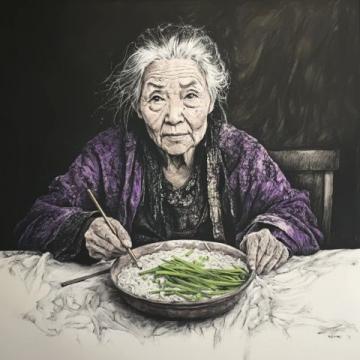 義馬千秋村一大媽清蒸無花果,果子好吃湯更甜,味道讓人懷念