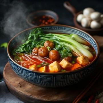 烏軼琨肉丸胡辣湯排名:肉圓煨得筋道粉少肉多,美食分享