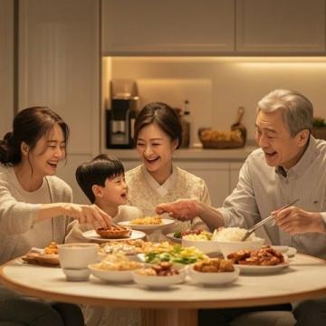 秋季豐收之際,岳母家獻上美味打鹵面款待女婿